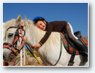 fillette et son poney shetland