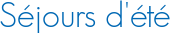 Séjours d\'été